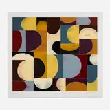 Charles Arnoldi, Untitled, 2019, woodcut in colors