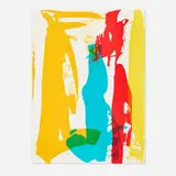 Daniel LaRue Johnson, Breaking Through, c. 1977, lithograph in colors on BFK Rives