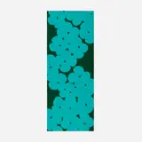 Donald Sultan, Wallflower (Aqua and Dark Green), 2018, screenprint in colors