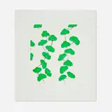 Donald Sultan, Wallflower 11 (from the Wallflowers portfolio), 2008, screenprint in colors