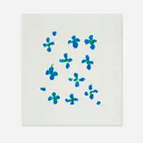 Donald Sultan, Wallflower 29 (from the Wallflowers portfolio), 2008, screenprint in colors