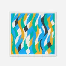 Bridget Riley, Echo, 1998, screenprint in colors