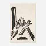 Mark di Suvero, For Rilke, 1976, lithograph on Arches