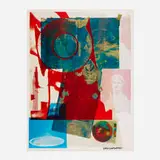 Robert Rauschenberg, Quarry, Local One, 1968, offset lithograph in colors