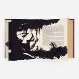 Kara Walker, Freedom: A Fable Bound (Pop-Up Book), 1997, leather-bound volume of offset lithographs and five laser-cut pop-up silhouettes on wove paper