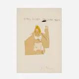 Jim Dine, Sybil Vane in Her Dressing Room (from The Picture of Dorian Gray series), 1968, lithograph in colors on Arches