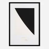 Ellsworth Kelly, One work from Un coup de des jamais n'abolira le hasard (by Stephane Mallarme)