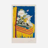 The Immaculate Conception by Salvador Dalí, 1979, lithograph in colors on Arches, sold Jan 2026