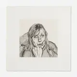 Lucian Freud, Susanna, 1996, etching