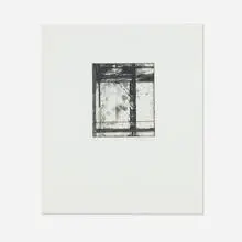 Brice Marden, The Skowhegan Print, 1979, etching and aquatint on BFK Rives