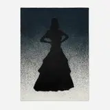 Ed Ruscha, Bailarina (from in Barcelona Suite/Portfolio California), 1988, lithograph in colors on Guarro