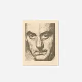 Man Ray, Autoportrait, 1972, screenprint on Arches