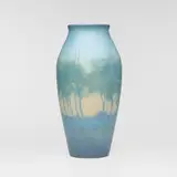 Lorinda Epply for Rookwood Pottery, Scenic Vellum vase, 1923, glazed porcelain