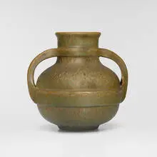 Fulper Pottery, Vase, c. 1917-23, glazed stoneware