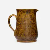 George E. Ohr, Pitcher, 1897-1900, glazed earthenware