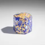 Kyohei Fujita, Dream on the Lake, 1992, blown glass, gold and silver leaf