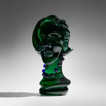Richard Jolley, Sassy, 1991, hand-blown glass