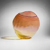 Dale Chihuly, Coral Basket, 1998, hand-blown glass
