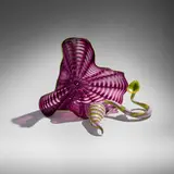 Dale Chihuly, Amethyst Persian Pair, 2005, hand-blown glass