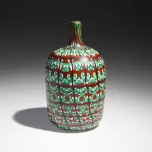Massimo Micheluzzi, Vase, 2003, hand-blown glass