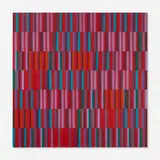 Tim Bavington, 518 Beats (Ready, Steady, 15 Go!), 2011, synthetic polymer on fabric