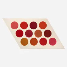 Thomas Downing, Red Twelve, 1965, acrylic and graphite on canvas