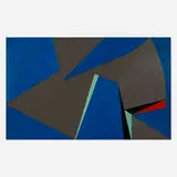 Lorser Feitelson, Magical Space-Forms, 1951-56, oil on Masonite