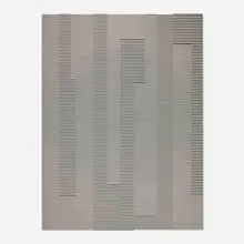Michael Scott, Untitled (1/3 kilometer - #41), 1993, enamel on aluminum