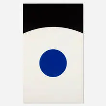 Alexander Liberman, Omega XIV, 1961, oil on canvas
