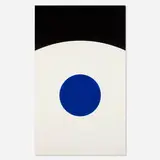 Alexander Liberman, Omega XIV, 1961, oil on canvas
