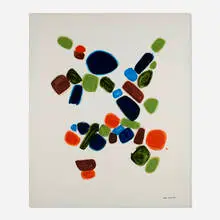 Cora Kelley Ward, Jaunt, 1960-61, oil on linen