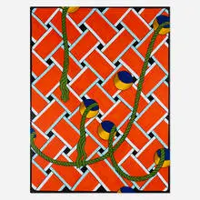 Caitlin Keogh, The Extremes of Contrary Passions are with Little Variation Expressed by the Same Action, 2017, acrylic on canvas
