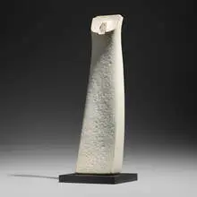 Yves Dana, Demeure, 2018, limestone, steel