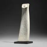 Yves Dana, Demeure, 2018, limestone, steel