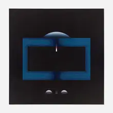 Adnan Çoker, Yatay Denge (Horizontal Balance), 1997, acrylic on linen