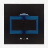Adnan Çoker, Yatay Denge (Horizontal Balance), 1997, acrylic on linen
