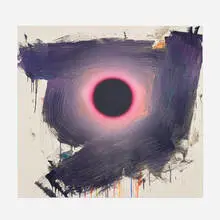 Dan Christensen, Dolby, 1998, acrylic on canvas