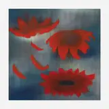 Ross Bleckner, Sky Flowers, 2004, oil on canvas