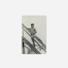 Chuck Howard, Fire Island by Paul Cadmus, c. 1950, vintage gelatin silver print, sold May 2026