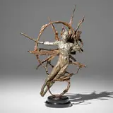 Mary Louise Snowden, Solaris (Sculpture) with Preparatory Study