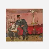 Yannis Tsarouchis, Pilot, 1955, oil on canvas