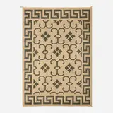 Gustav Stickley, Large drugget rug, c. 1910, hand-woven wool