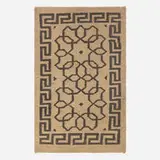 Gustav Stickley, Large Honeycomb pattern drugget rug