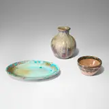 Pewabic Pottery, Collection of three Early works