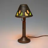 Fulper Pottery, Rare Vasekraft boudoir lamp