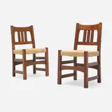 Gustav Stickley, Early chairs, pair