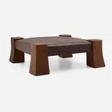 Monk stool, model 302 by Gustav Stickley, sold Apr 2025