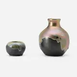 Pewabic Pottery, Exceptional vases, set of two