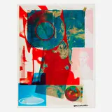 Robert Rauschenberg, Local Quarry One, 1968, offset lithograph in colors