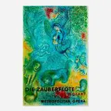 Marc Chagall, Die Zauberflöte, 1967, lithograph in colors